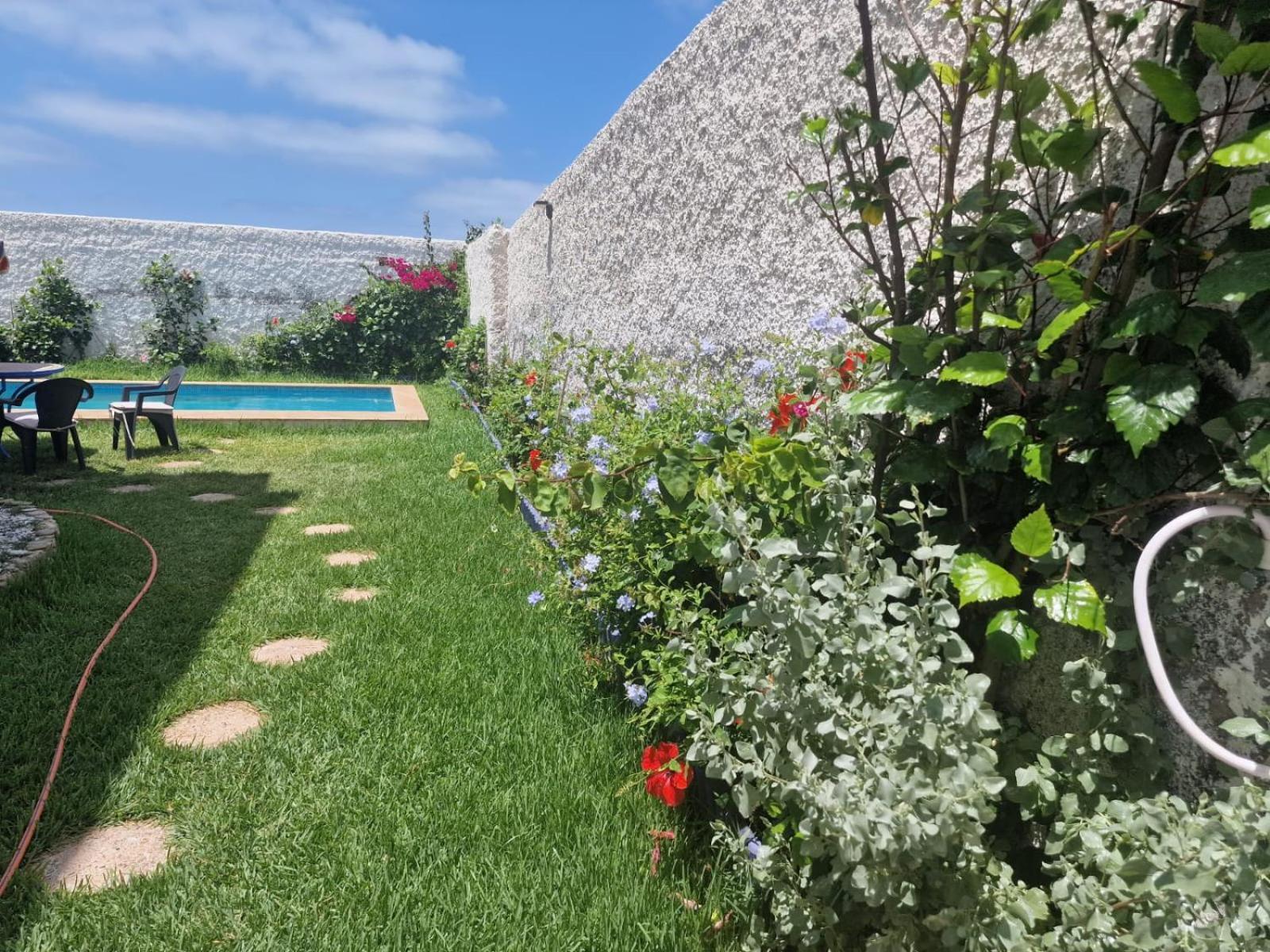 La Petite Villa Avec Piscine Pieds Dans L'Eau 시디 라할 외부 사진